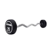 Muscle Mania Fitness MegaStore ZIVA™ XP COMMERCIAL-GRADE EZ CURL BARBELL SET (10 KG- 45 KG)