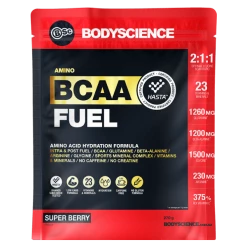Musclemania Fitness MegaStore BSC Amino BCAA Fuel - Hasta Certified 270g (Super Berry) Nutrition Supplements