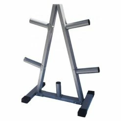 Musclemania-fitness Weight Plates Olympic Weight Triangular Storage Stand
