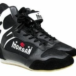 Musclemania-fitness CLEARANCE: Morgan V2 High Performance Medium Cut Boxing Shoes/Boots