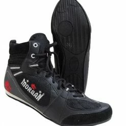 Musclemania-fitness CLEARANCE: Morgan Endurance Pro Boxing Boots MMA COMBAT