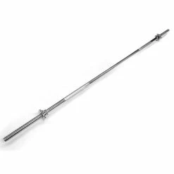 Musclemania-fitness 5 Foot Standard Barbell With Collars (28mm Diameter) - All Styles Available, Choose Style From: