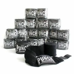 Musclemania-fitness MMA COMBAT AAA Punch Stretch Hand Wraps - Bulk 10 Pack