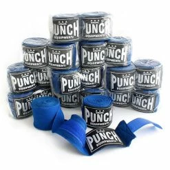 Musclemania-fitness MMA COMBAT AAA Punch Stretch Hand Wraps - Bulk 10 Pack