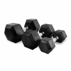 Musclemania-fitness EQUIPMENT STRENGTH 1-25kg Rubber Hexagonal