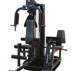 Musclemania-fitness SALE: Bodyworx L8000LP 215lb Home Gym With Leg Press EQUIPMENT STRENGTH