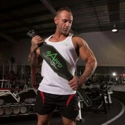 Musclemania-fitness EQUIPMENT STRENGTH Rappd 6" Pro Series Leather Weight Lifting Belt