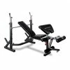 Musclemania-fitness Bodyworx C353MWB Mid-Width Bench With Leg Developer & Preacher Pad EQUIPMENT STRENGTH