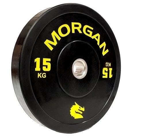 Musclemania-fitness EQUIPMENT STRENGTH SALE - Morgan 15kg Olympic Bumper Plates (Pair)