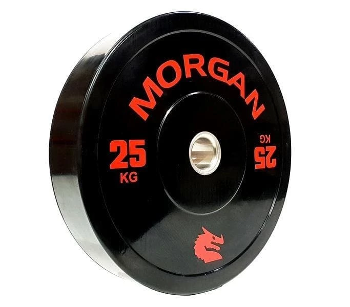 Musclemania-fitness SALE - Morgan 25kg Olympic Bumper Plates (PAIR) EQUIPMENT STRENGTH