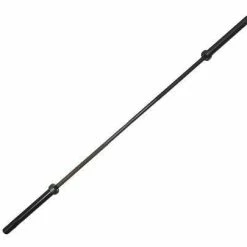 Musclemania-fitness Morgan 20kg Black Harden Chrome Olympic Barbell - 680kg Capacity EQUIPMENT STRENGTH