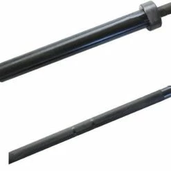 Musclemania-fitness Morgan 20kg Black Harden Chrome Olympic Barbell - 680kg Capacity EQUIPMENT STRENGTH