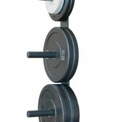 Musclemania-fitness Morgan Wall Mounted Bumper Plate Rack Equipment Storage