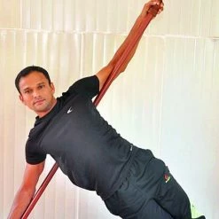 Muscle Mania Fitness MegaStore Conditioning Equipment MORGAN RED OAK TAPERED BO (72'' - 180cm)/ Stretch Stick