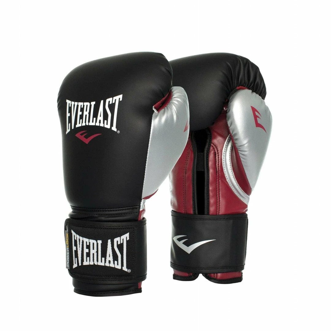 Musclemania Fitness MegaStore Everlast Powerlock Training Gloves - 12oz MMA COMBAT