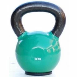Musclemania-fitness Kettlebells - Vinyl Coated, $5.95/kg, Choose Size Below: EQUIPMENT STRENGTH