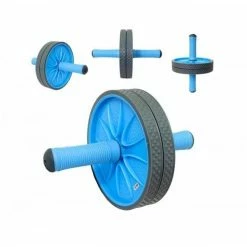 Musclemania-fitness EQUIPMENT STRENGTH Double Abdominal Exercise Wheel Ab Roller
