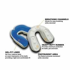 Musclemania-fitness Morgan Gel Fit Mouth Guard MMA COMBAT