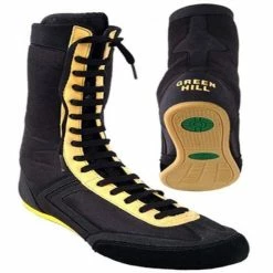 Musclemania-fitness CLEARANCE: GREENHILL HIGH TOP BOXING BOOTS