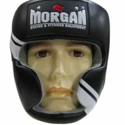 Musclemania-fitness MMA COMBAT Morgan V2 Professional Leather Head Guard