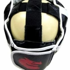 Musclemania-fitness MMA COMBAT Morgan V2 Professional Leather Head Guard