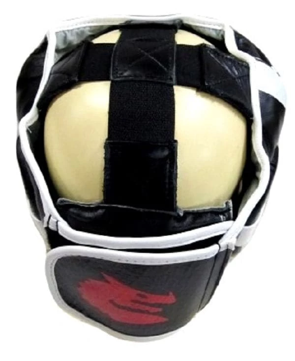 Musclemania-fitness MMA COMBAT Morgan V2 Professional Leather Head Guard