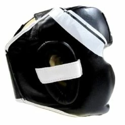 Musclemania-fitness MMA COMBAT Morgan V2 Professional Leather Head Guard