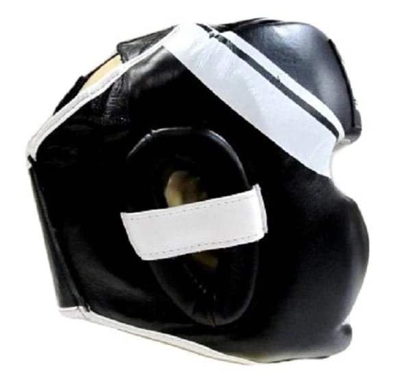 Musclemania-fitness MMA COMBAT Morgan V2 Professional Leather Head Guard