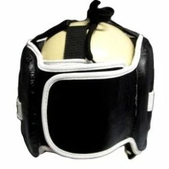 Musclemania-fitness MMA COMBAT Morgan V2 Mexican Leather Head Guard
