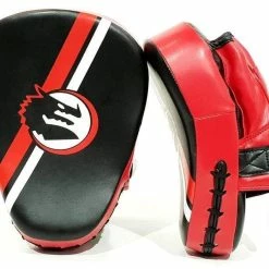 Musclemania-fitness Morgan Classic All Purpose Pre-Bent Focus Pads MMA COMBAT