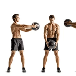 Musclemania-fitness Morgan Double Handled Medicine Ball - 5kgs Or 10kgs From: EQUIPMENT STRENGTH