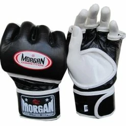 Musclemania-fitness Morgan Competition Leather MMA Gloves