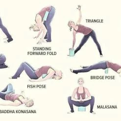 Musclemania-fitness Yoga Block Yoga & Pilates