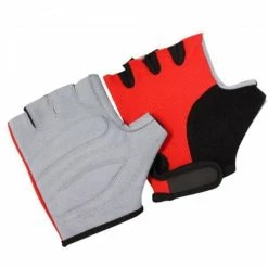 Musclemania-fitness Bronx Red Grip Weight Lifting Gloves
