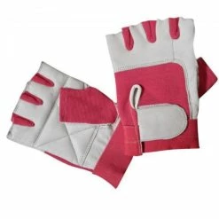 Musclemania-fitness Strength Accessories Bronx Pink Spandex Weight Lifting Gloves