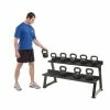 Musclemania-fitness KETTLEBELL 2-TIER STORAGE RACK - HEAVY DUTY STAND