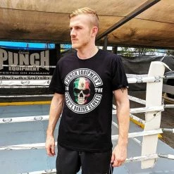 Musclemania-fitness AAA Punch Day Of The Dead Mexican Fuerte T-Shirt