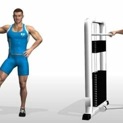 Musclemania-fitness Premium Ankle Strap, Fabric Lined EQUIPMENT STRENGTH