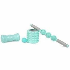 Musclemania-fitness Massage Therapy 4 Pieces Set Massage Sticks & Balls