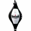 Musclemania-fitness MMA COMBAT MORGAN PLATINUM LEATHER FLOOR TO CEILING + Adjustable Straps