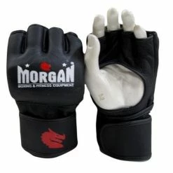 Musclemania-fitness Morgan V2 Elite Leather MMA Gloves
