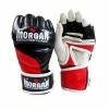 Musclemania-fitness Morgan V2 Platinum Leather MMA Gloves