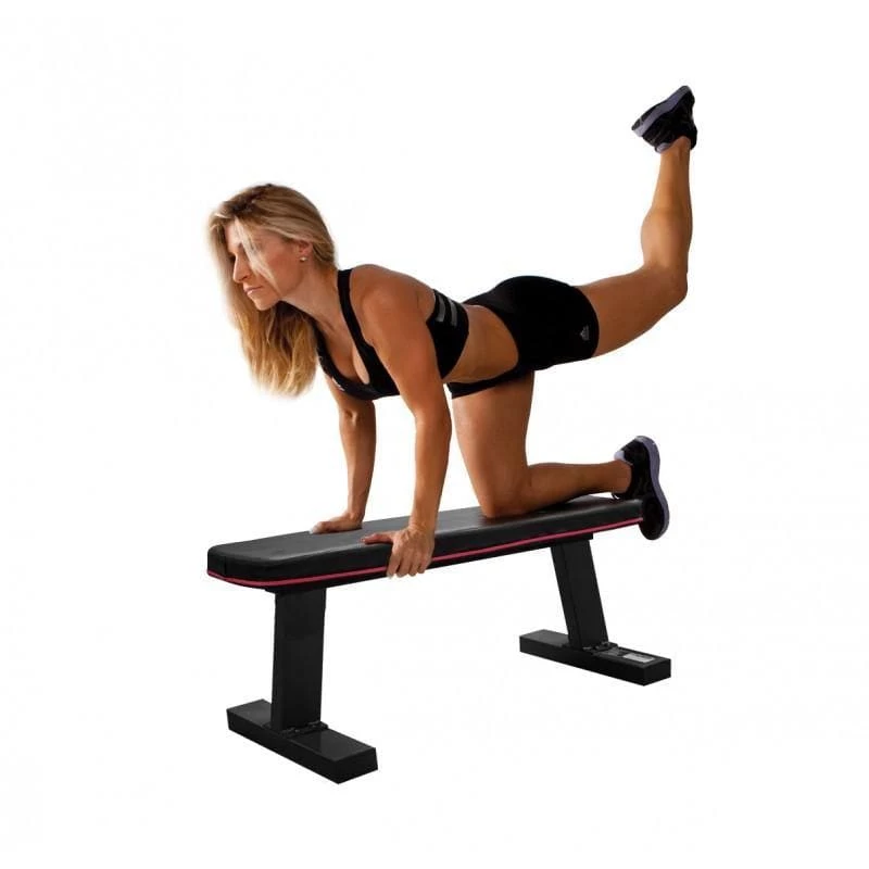 Musclemania-fitness Marcy MSB10510 Deluxe Flat Bench IN STOCK NOW! EQUIPMENT STRENGTH