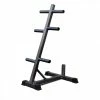 Musclemania-fitness Olympic Weight Plate Tree With Bar Holder