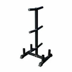 Musclemania-fitness Olympic Bars & Collars OLYMPIC WEIGHT TREE WITH 4 BAR HOLDERS