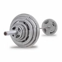 Musclemania-fitness Olympic Cast Iron Tri-Grip Weight Plates, (for 50MM Bars) Sold In Pairs, $4.95/kg.