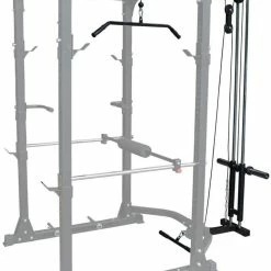 Musclemania-fitness Special- Power Cage With Optional Lat Attachment Available EQUIPMENT STRENGTH