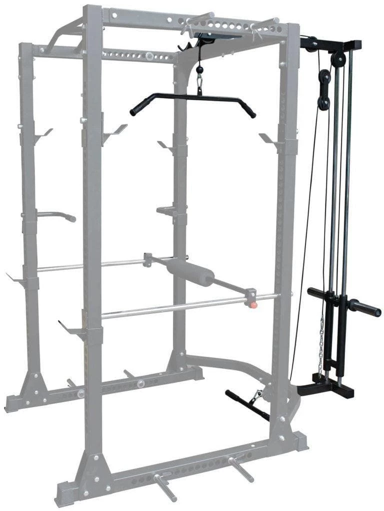 Musclemania-fitness Special- Power Cage With Optional Lat Attachment Available EQUIPMENT STRENGTH