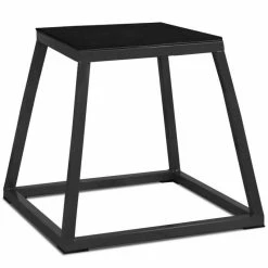 Musclemania-fitness STEEL PLYO BOX, 18inch (45cm) COMPETITIVE STEEL PLYO BOX, Commercial-grade