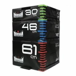 Musclemania-fitness Conditioning Equipment Morgan Modular Plyo Box 12" + 18" + 24"